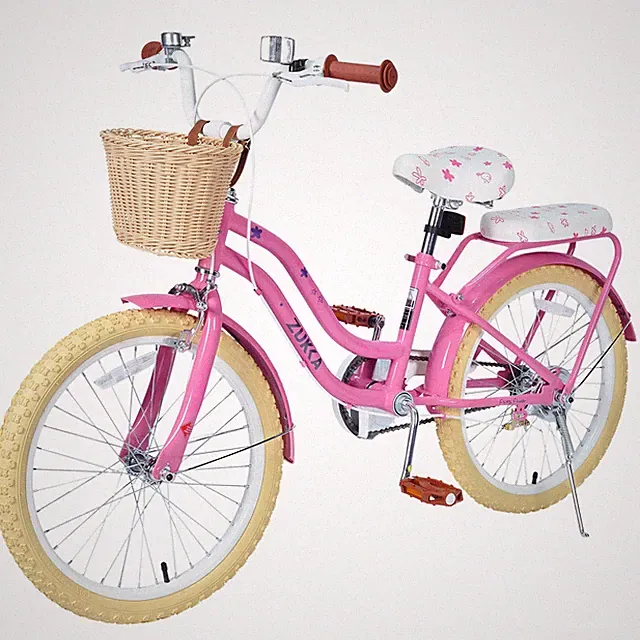 20 inch Kids Bike for Girls 7-10, with Basket, 85% Assembled, No Training Wheels