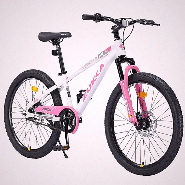 24inch Mountain Bike Single Speed Suspension Fork MTB for Boys Girls 9-12 Years