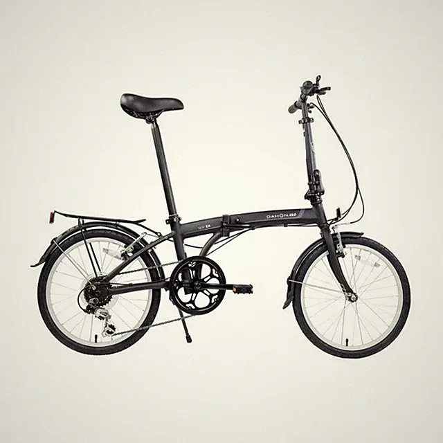 Dahon SUV D6 Lightweight Aluminum Frame 20-Inch Folding Bike (Black)