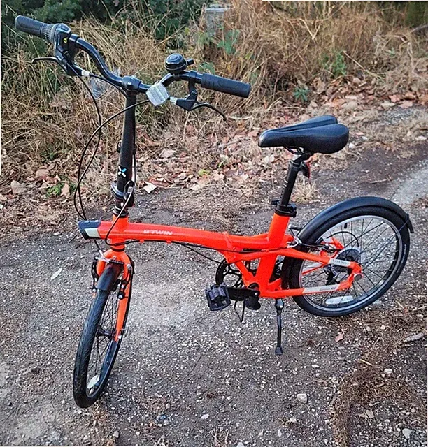Decathlon B'Twin Tilt 500 Aluminum Folding Bicycle BRAND NEW! Lightweight Lot #2