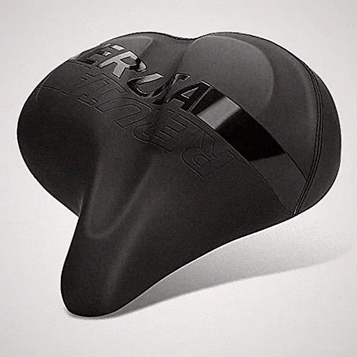 Large Comfortable Bike Seat Wide Saddle Shock Comfortable Large Bike Saddle