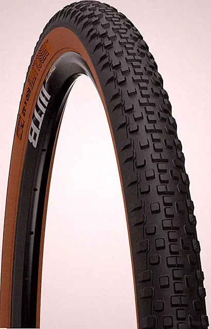 Resolute 650 X 42 Gravel Bike Tire, Tubeless Ready Folding Bead, Lightweight Fas