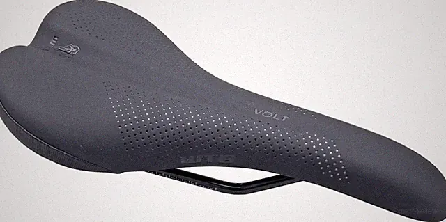 Volt Bike Seat (Saddle) - Comfortable Medium Thickness Padding - Mountain, Grave